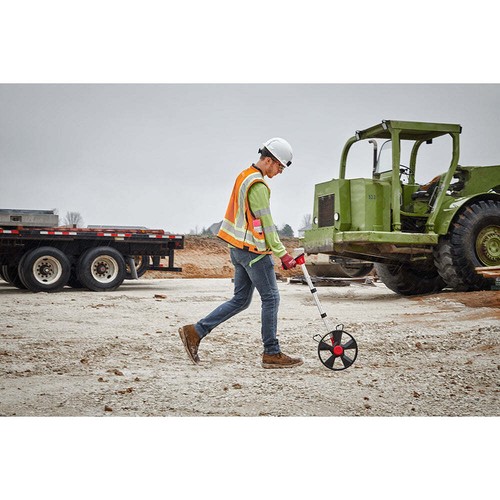 Milwaukee 48225112 12" Digital Measuring Wheel w/ IP54 Backlit Screen