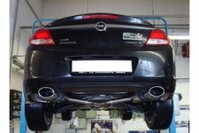 FOX Sportauspuff re li je 1x140x90 für Opel Insignia 4x4 Fließheck & Stufenh