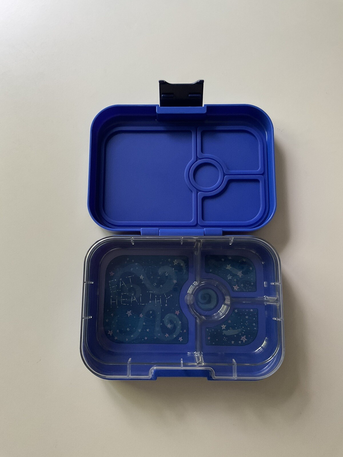 Bento Panino Lunch Box With Tray Royal Blue Outer Space