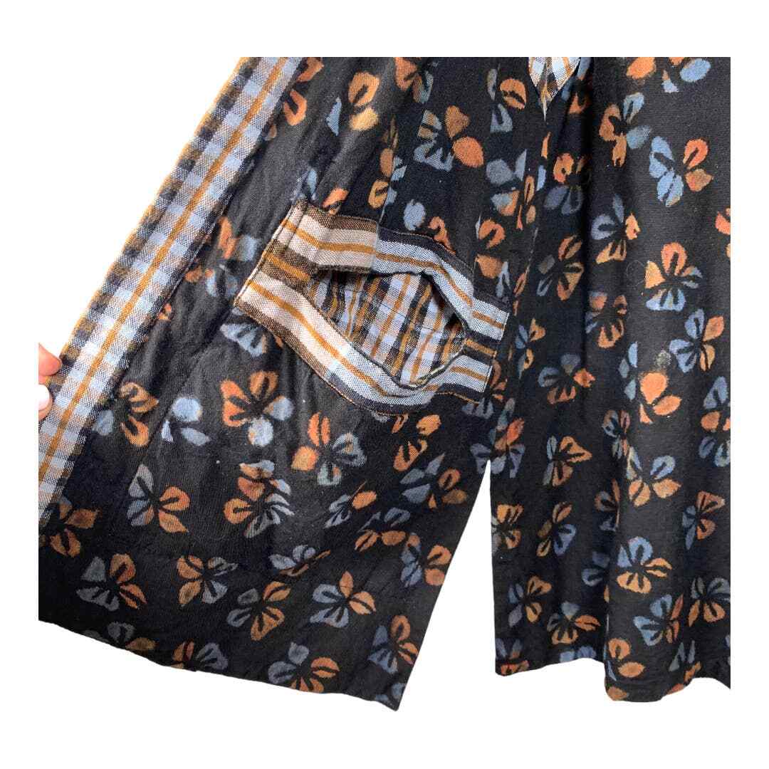 Patchwork Reversible Cotton Lagenlook Multicolor … - image 3