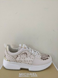 michael kors cosmo trainer light cream
