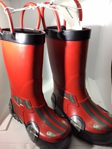 red rain boots walmart