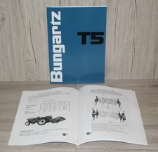 Bungartz Betriebsanleitung und Ersatzteilliste Traktor T5 13 PS