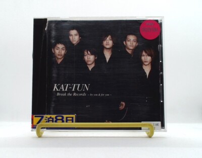 Break the Records, by you & for you [CD/OBI] KAT-TUN /BONUS TRACK /J-POP /J-IDOL
