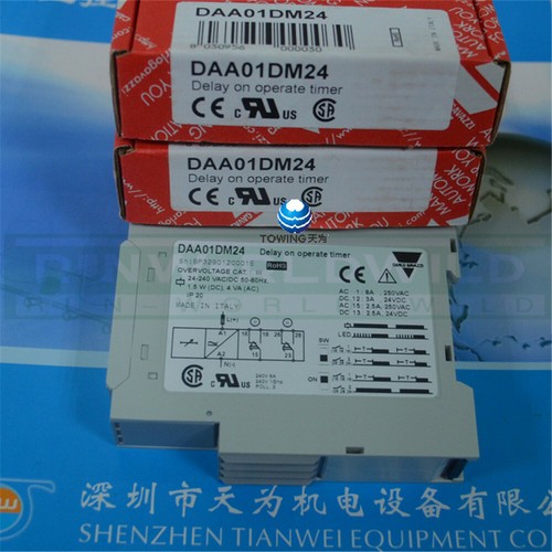 1 Stück NEU für Carlo Gavazzi Überwachungsschutzrelais DAA01DM24