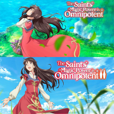 The Saint's Magic Power is Omnipotent Season 1,2 Eng Dub Anime Region All DVD
