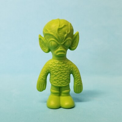 Space Rader Alien Diener Brain Martian Space Raider Alien Creature Green Vintage Rubber ...