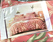 New Sealed King Size 100 Cotton Fitted Bed Sheets With 2 Pillow case 1200 count