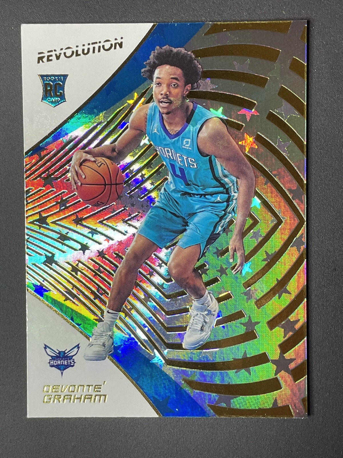 2018 Panini Revolution Astro Prizm Devonte’ Graham RC