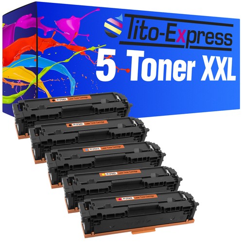 Toner für HP CF540X- CF543X 203X MFP M 281 FDW M 254 DW M 254 NW MFP M 281 FDN - Photo 4/17
