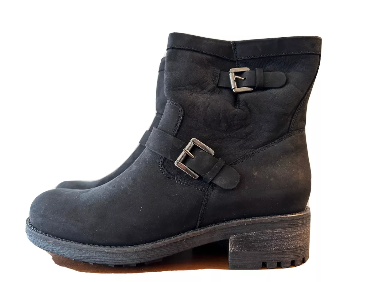 Suede motorcycle best sale boots
