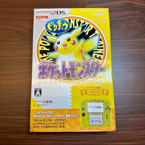 Nintendo 2DS Pokemon Pikachu Japan 0022 - Bild 2 von 15
