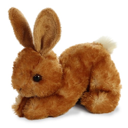 Bitty BUNNY & Yellow DUCKLING Mini Flopsie 8" Stuffed Animal Plush by Aurora - 第 3/7 張圖片