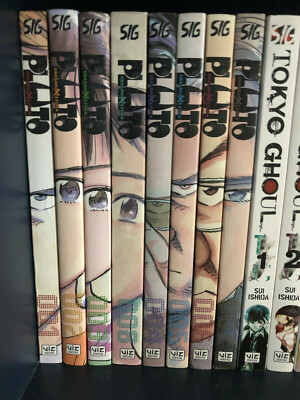 Pluto Manga ENGLISH (Complete Series Vol. 1-8) Brand New Viz