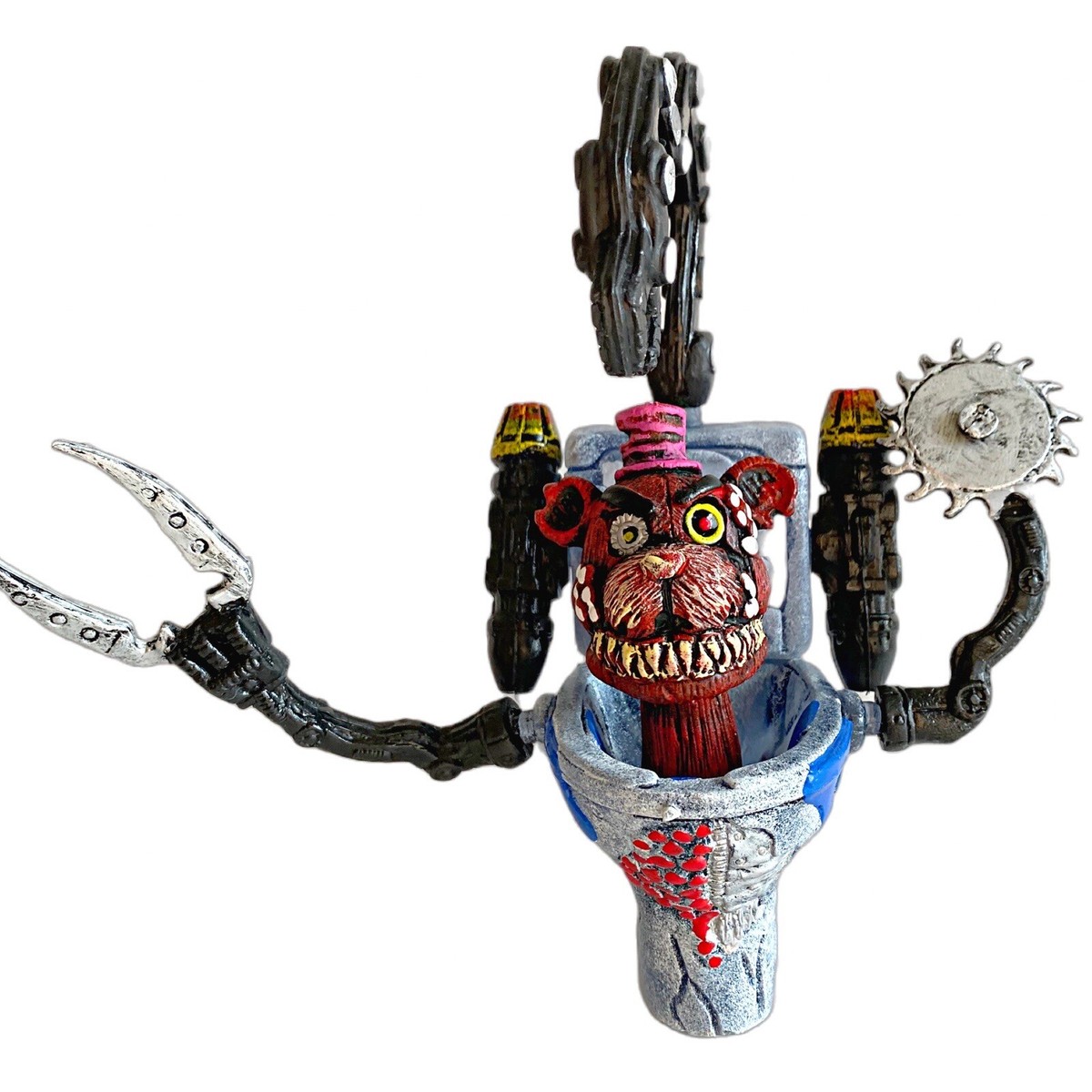 SKIBIDI TOILET FIVE NIGHTS AT FREDDYS TOILET MEXICAN FIGURE Skibidi Toilet  NEW