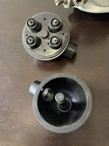 Vintage Ford Flathead V8 Distributor And Coil Ford Distributor Parts Lot - Picture 6 of 18