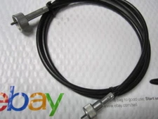 5/8" x 18 thread  +  7/8" x 18 thread  SPEEDOMETER CABLE .104" insert  83" LONG
