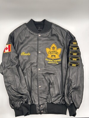 RARE Wayne Gretzky SIGNED Roots Jacket 2002 Team Canada Gold Medal