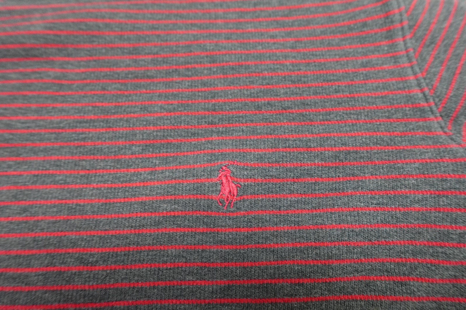 Polo Ralph Lauren Vintage Girocollo Uomo Grande Rosso Felpa Pony Retro Pullover