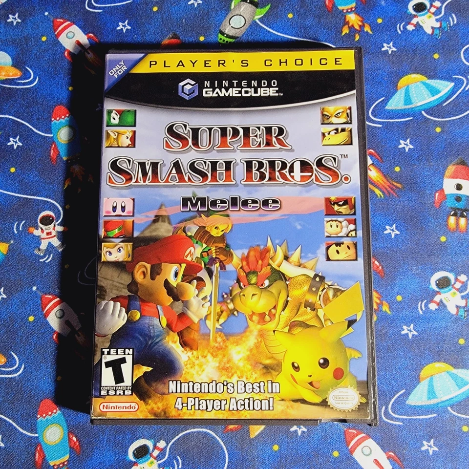 Super Smash Bros Melee (Nintendo GameCube) Game & Case Players Choice - Image 2 of 4
