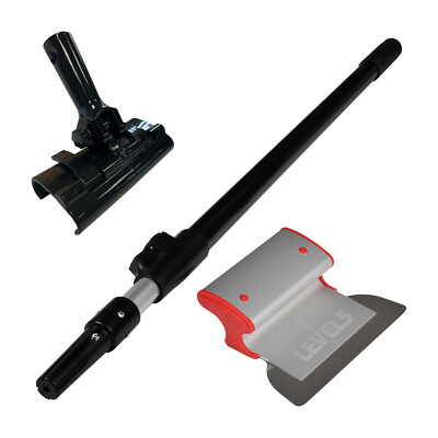 Level5 Spachtel Set Flächenspachtel 178mm +Teleskopstange 1,6m + Adapter SL501