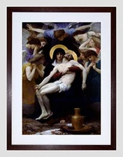 William Adolphe Bouguereau Pieta Old Master Framed Wall Art Print