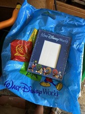 NEW Walt Disney World 1999 Photo Picture 3" x 4" Frame Mickey Pluto Donald WDW