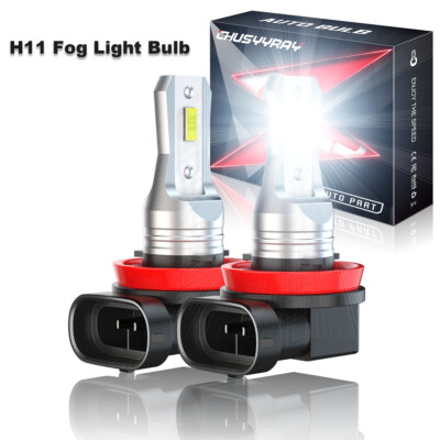 For Toyota Corolla CE LE C S Sedan 4-Door 2009-2015 H11 LED Fog light Bulbs