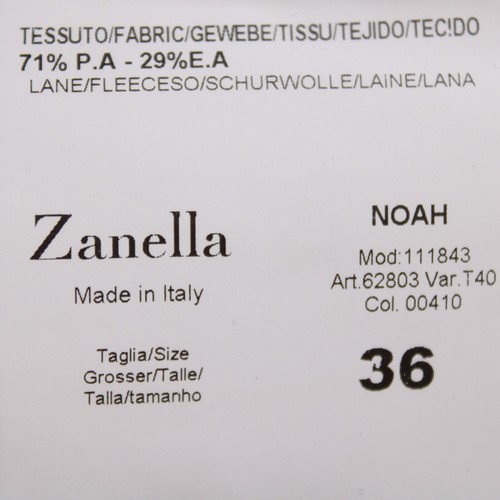 Zanella NWT Active / Casual Pants Size 36 US Noah In Solid Blue Polyamide Blend - Picture 7 of 14