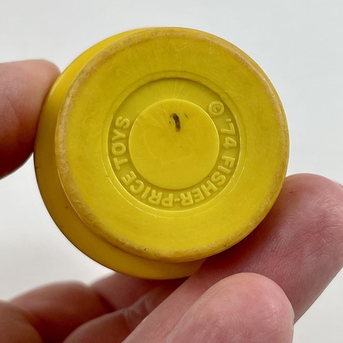 Fisher Price Little People Chunky Yellow Jumbo Figure Vintage Toy Replacement - Picture 7 of 8
