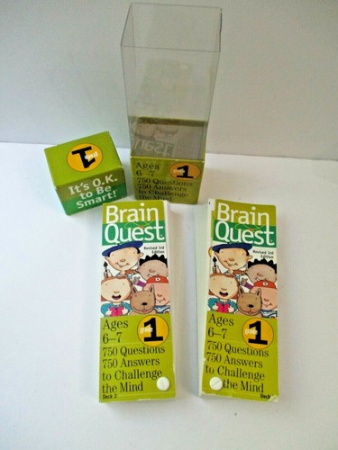 Brain Quest Grade 1 by Chris Welles Feder 6-7 challenge the mind - Picture 2 of 3