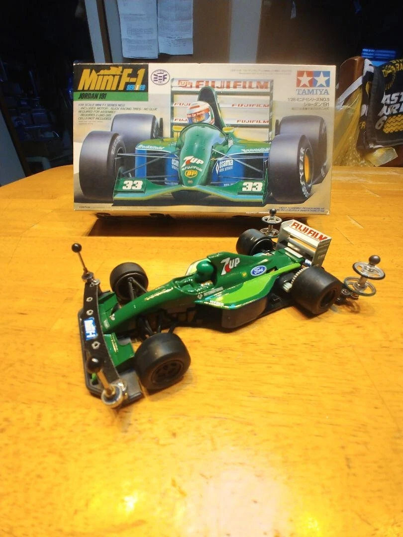 Tamiya 1/28 Mini F1 Series No5 Jordan 191 Built Painted Unused Rc Car USED