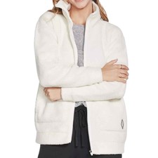 Sketchers Women’s Downtime Sherpa Jacket Off White Size L