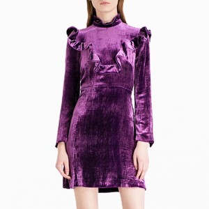 sandro purple dress