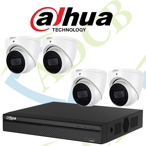 Dahua 4MP Complete CCTV Security Camera Eyeball Dome Kit Full HD 2.7 - 12mm IR - Picture 3 of 4