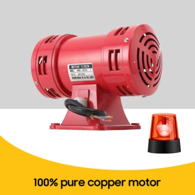 Industrial Electric Siren 110V / 60Hz Heavy Duty Air Raid Siren Air Raid Siren