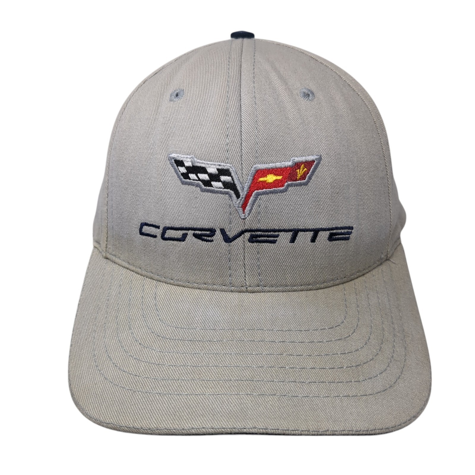 Corvette Slideback Baseball Cap Gray One Size Adj… - image 1