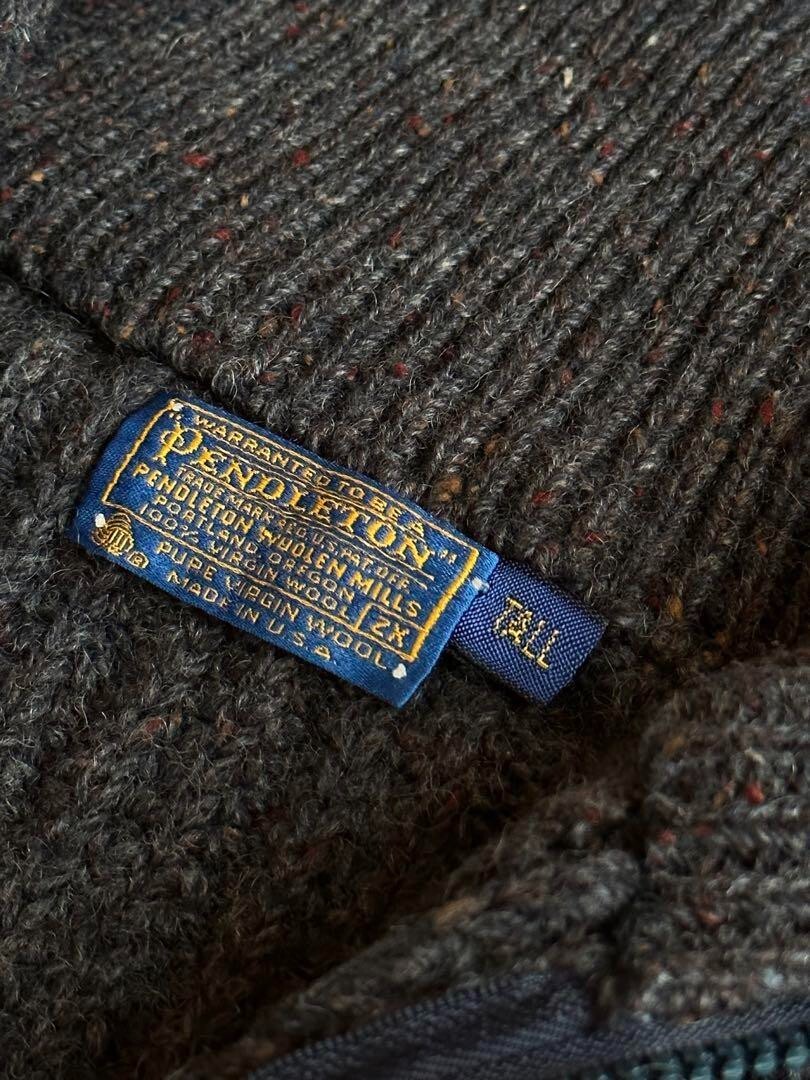 pendleton nap knit jacket outerwear men Size 2X h… - image 2