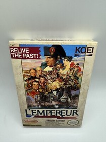 L'EMPEREUR Nintendo NES COMPLETE CIB W/ Poster Great Shape!