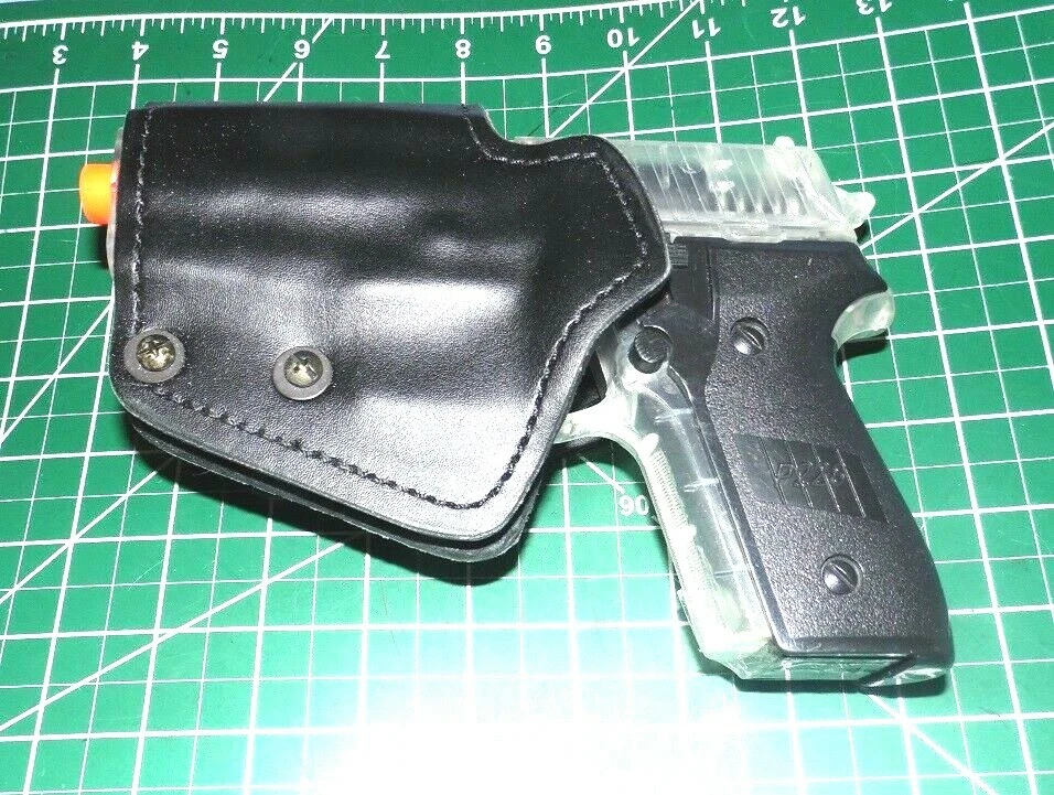 Front Line SKC43PL-BK LH Kydex Paddle Holster Suede Lined for SIG P229 Rail OK - Image 4 of 4