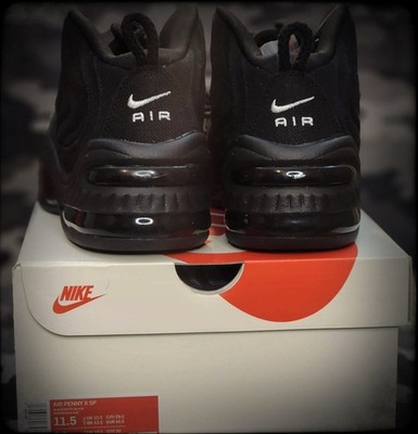 Size 11.5 - Nike Stussy x Air Penny 2 Black