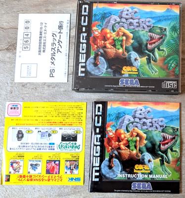 Sega Mega CD Spiel -  BC Racers - MEGA