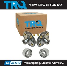 Trq Front Wheel Hub Bearing Pair For Honda Civic 01-05 Hybrid