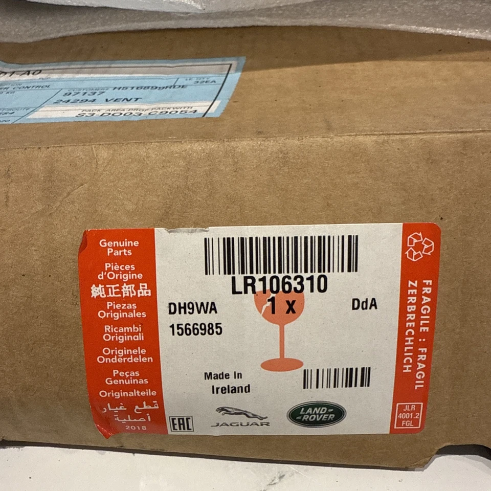 Land Rover discovery Sport Heater Controls LR106310 - Image 2 of 4