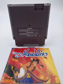 Nintendo NES - Disney's Aladdin - Pal B Modul + Anleitung