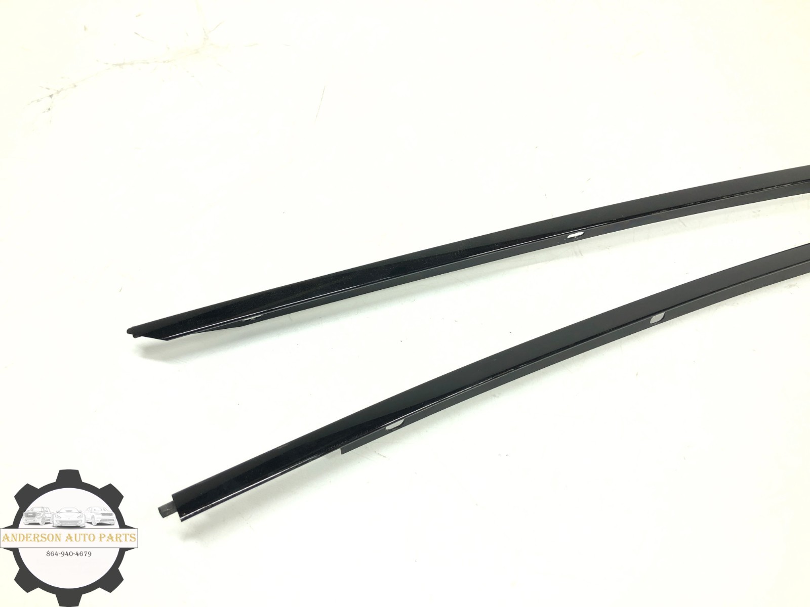 2008-2019 MASERATI GRANTURISMO LEFT RIGHT FRONT DOOR WINDOW MOLDING TRIM OEM
