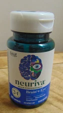 Neuriva Brain +Eye Health Supplement Support Brain Health Eye Support exp 08/27