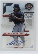 2025 Panini Prospect Edition Holo Signatures Nazzan Zanetello #107 Auto 1e80