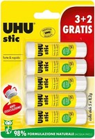 Uhu Stic Klebestift 5X8,2G Stark LöSungsmittelfrei Schule BüRo