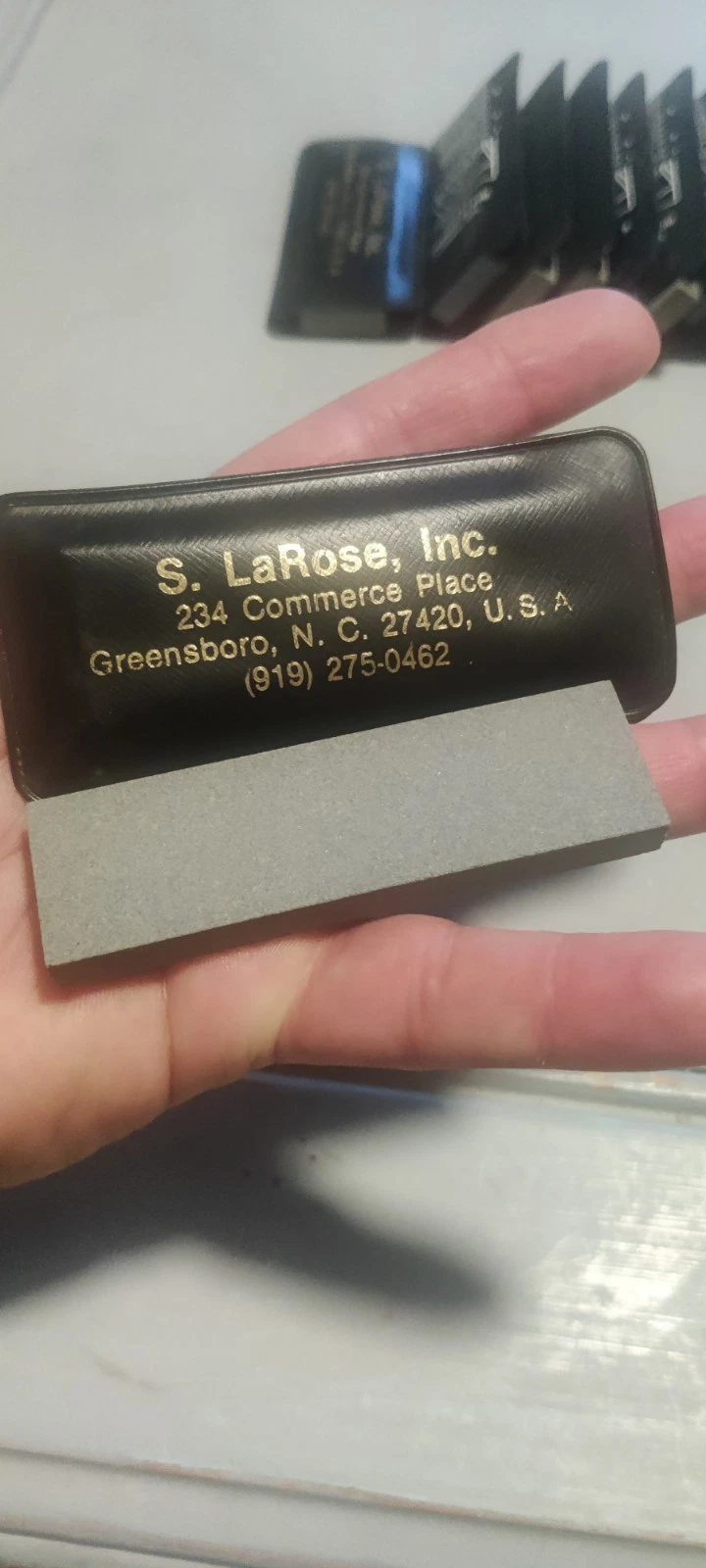 Vintage 3" Pocket Knife Sharpening Stones